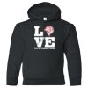 18500B Youth Heavy Blend Hooded Sweatshirt Thumbnail